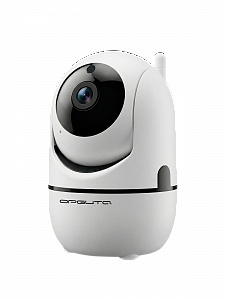 Видеоняня, камера видеонаблюдения беспроводная 3 Mp Орбита OT-VNI20 Белая